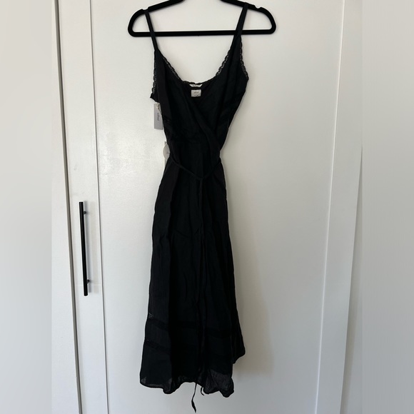 Aritzia | la Bohéme Léger Dress | Black | S - Picture 3 of 16